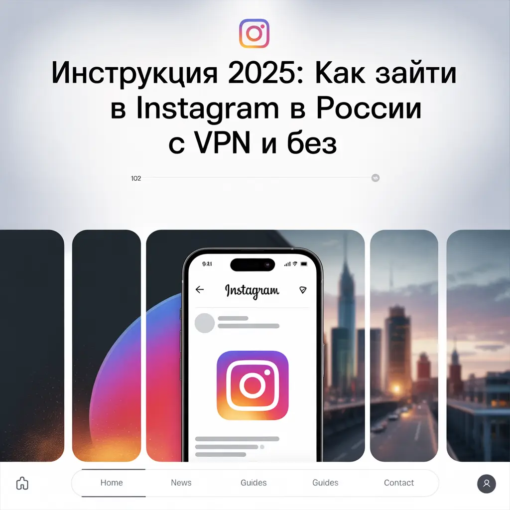 Инструкция 2025: Как зайти в Instagram в России с VPN и без